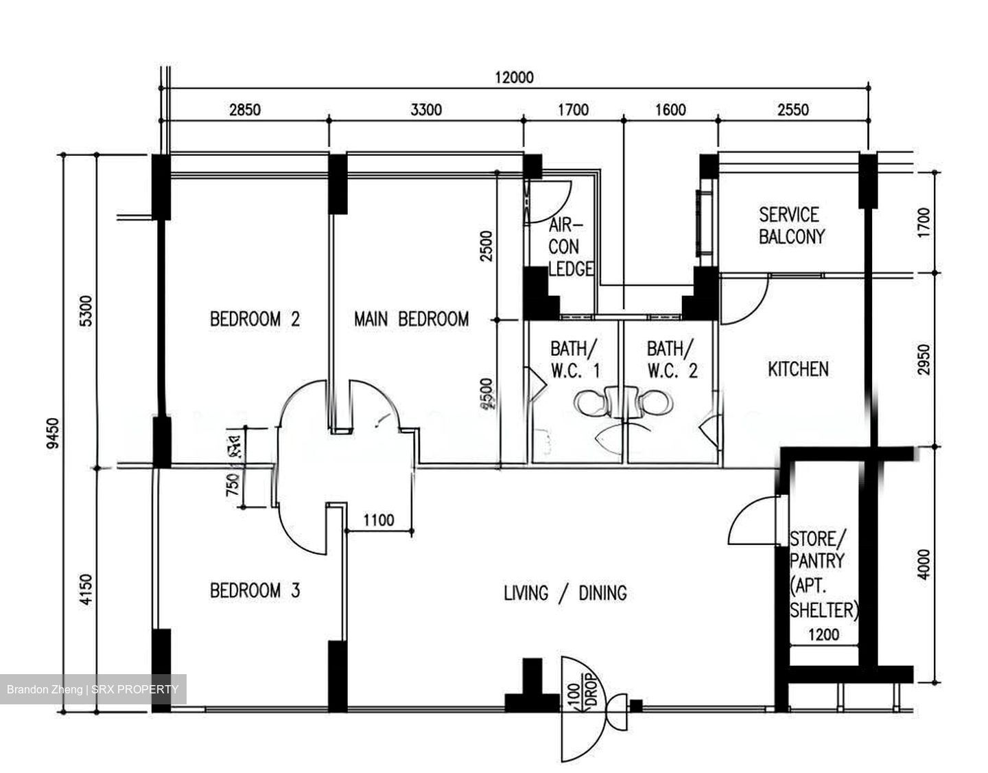 Blk 122 Toa Payoh View (Toa Payoh), HDB 4 Rooms #638180681